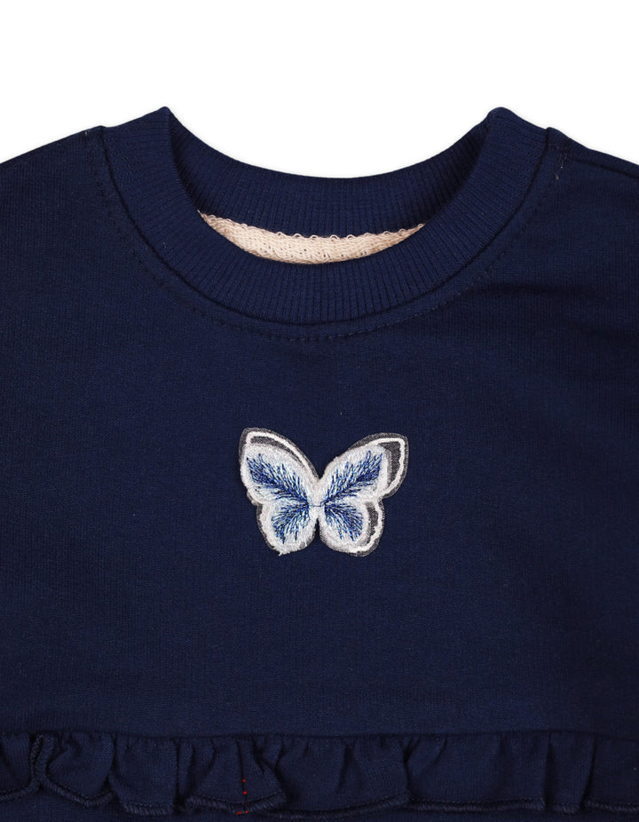 Zubaida's Full Sleeves T-shirt with Ruffles - Zubaidas Official™