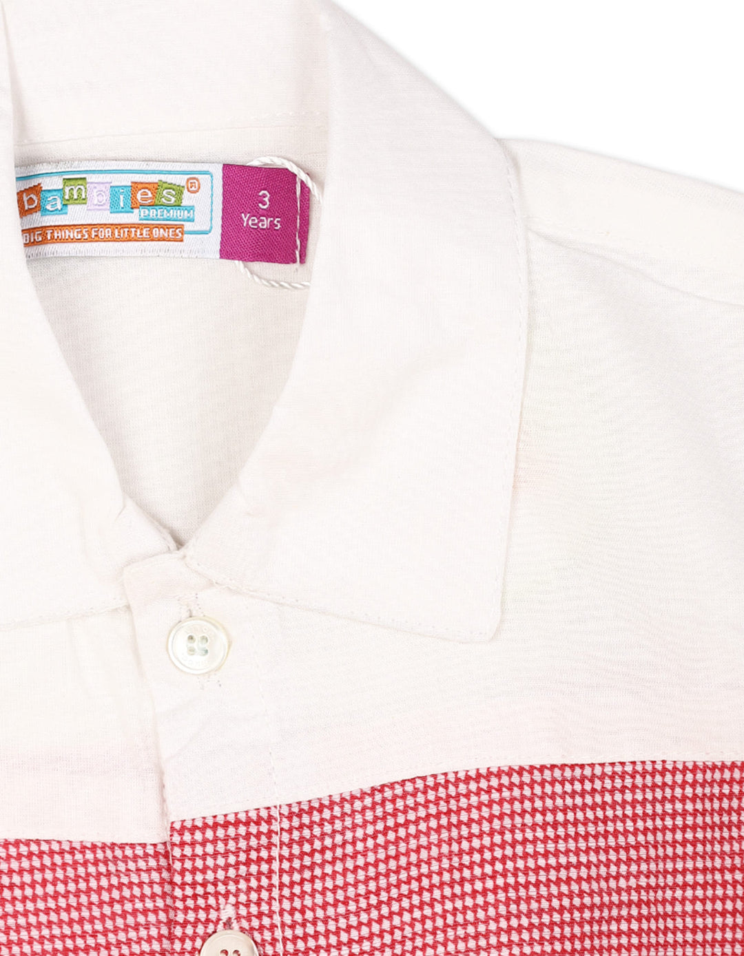 Zubaida's Retro Style Two-Tones Short-Sleeves Shirt - Zubaidas Official™