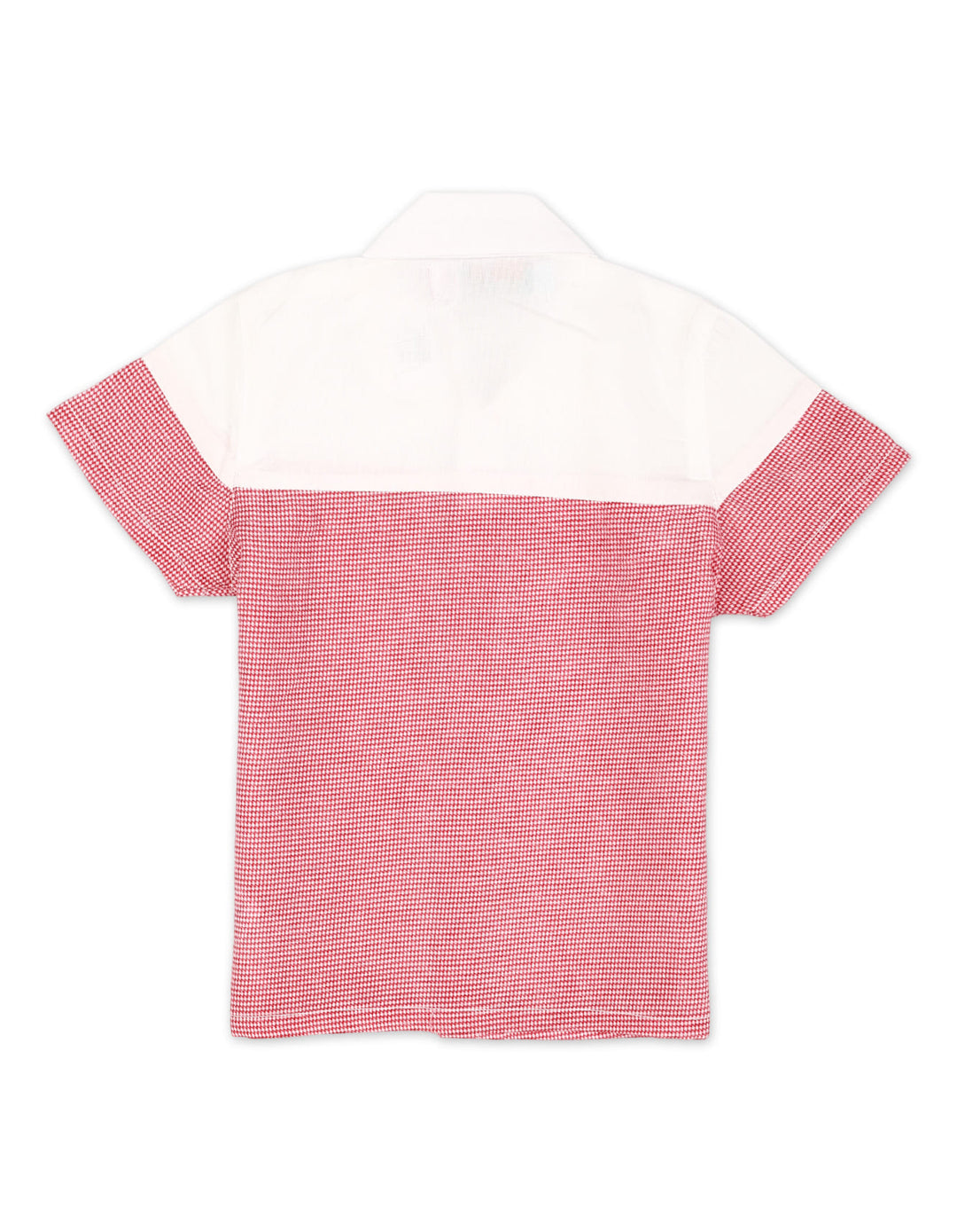 Zubaida's Retro Style Two-Tones Short-Sleeves Shirt - Zubaidas Official™