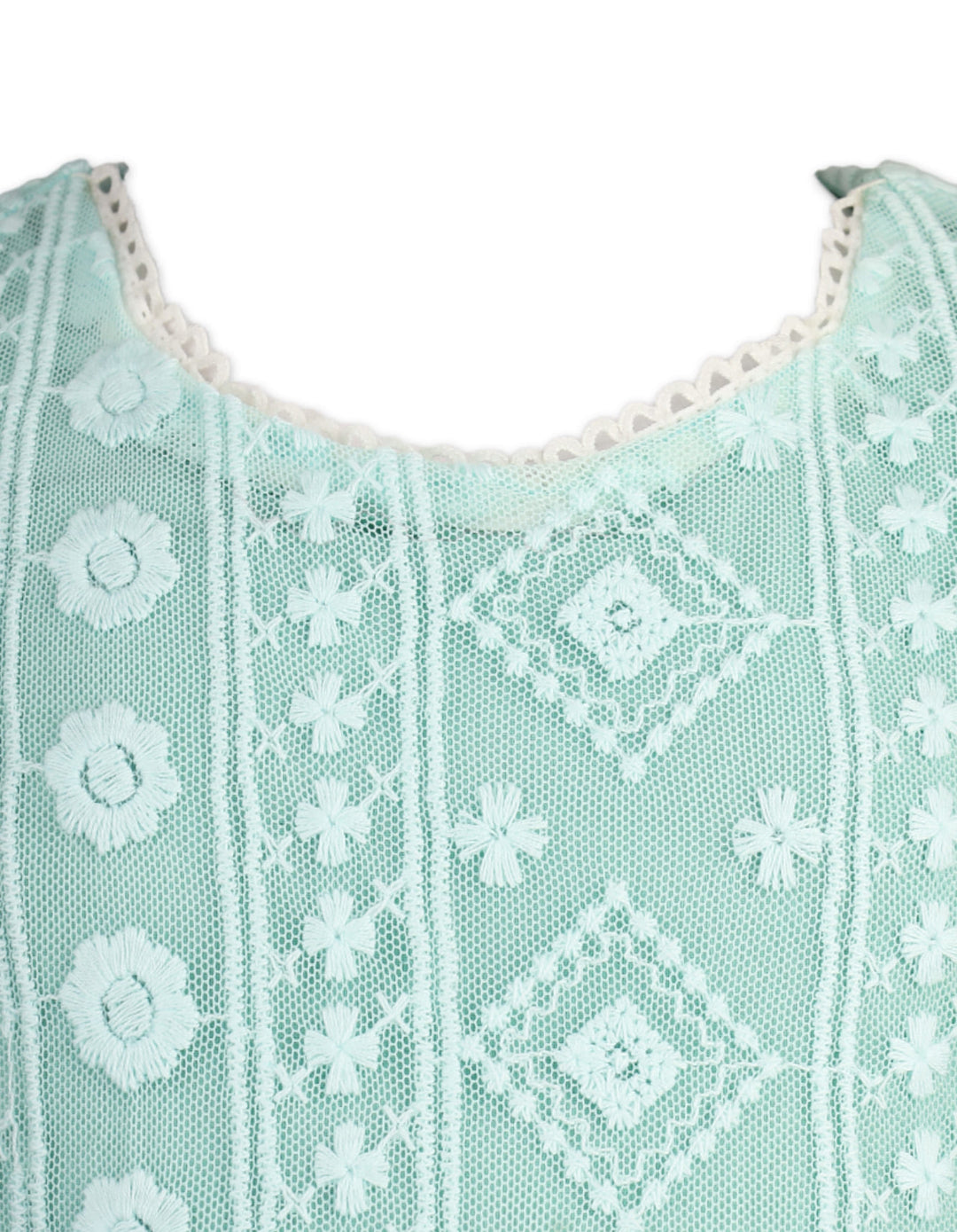 Zubaida's Elegant Garden Serenade Embroidered Dress, - Zubaidas Official™