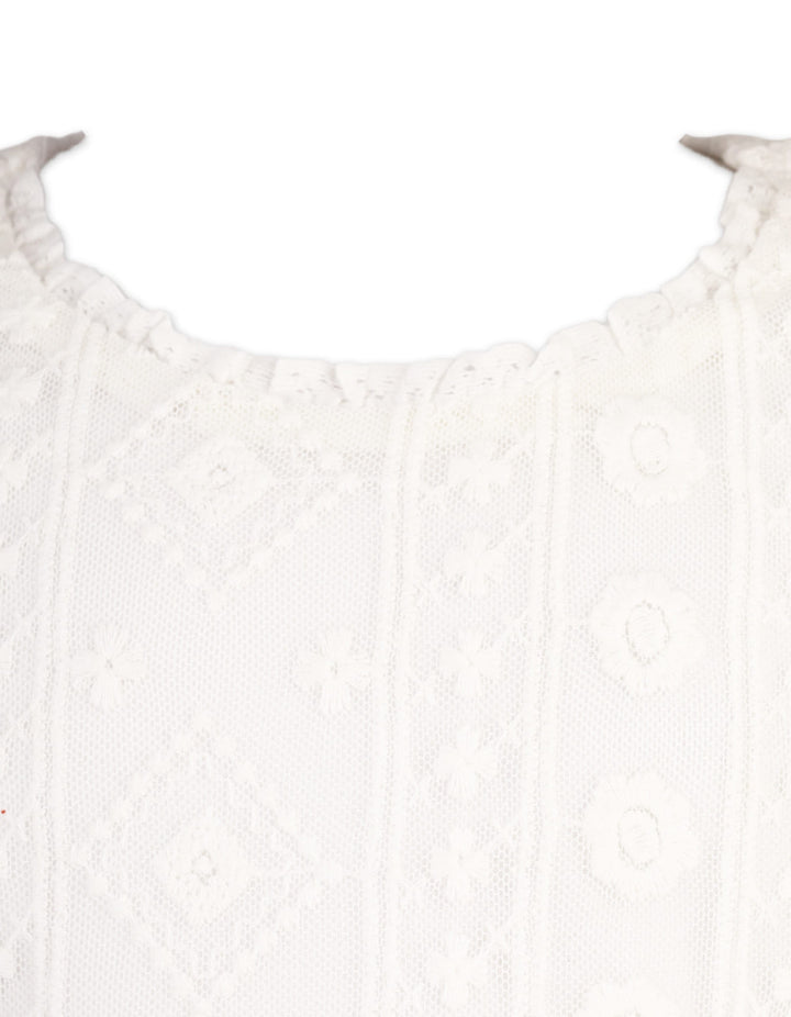 Zubaida's Elegant Garden Serenade Embroidered Dress - Zubaidas Official™