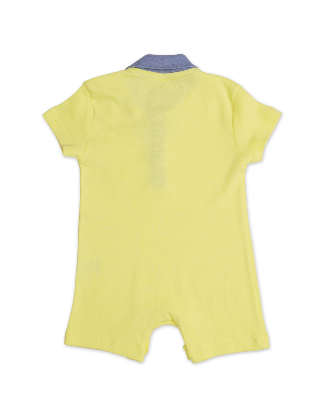 Zubaida's Soft & Breathable Front Pocket Short-Sleeves Polo Romper - Zubaidas Official™