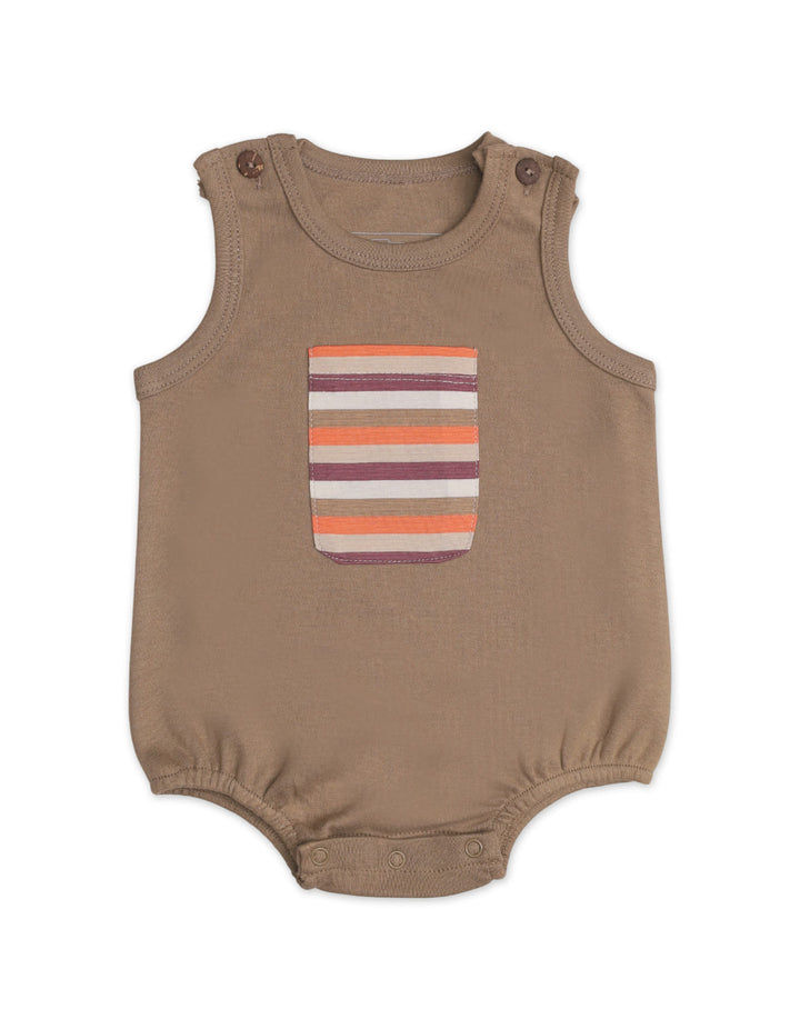 Zubaida's Soft & Breathable Kangaroo Pocket Sleeveless Bodysuit - Zubaidas Official™