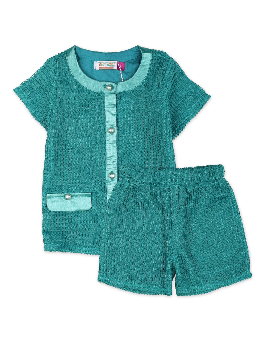 Zubaida's Charming Short-Sleeves Co-Ord Set - Zubaidas Official™