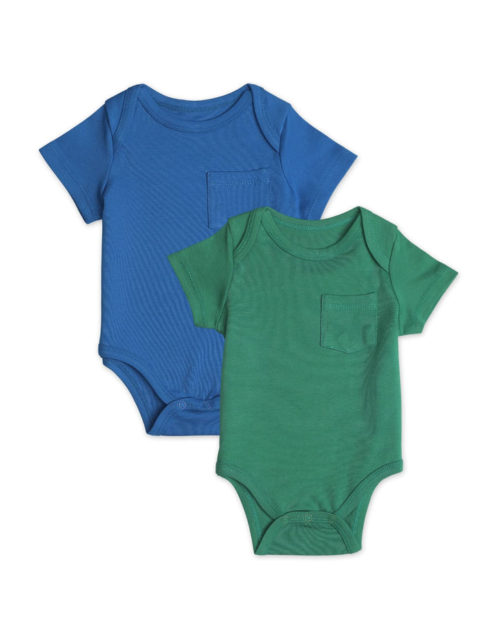 Zubaida's Soft & Comfortable Classic Front Pocket 2 Pcs Bodysuits - Zubaidas Official™