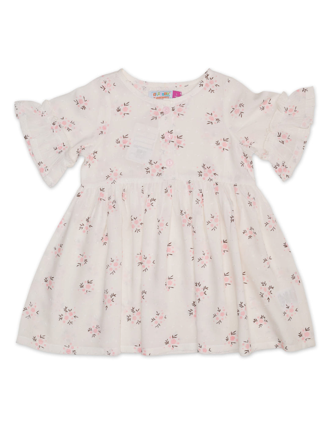 Zubaida's Charming & Delicate Floral Dress - Zubaidas Official™