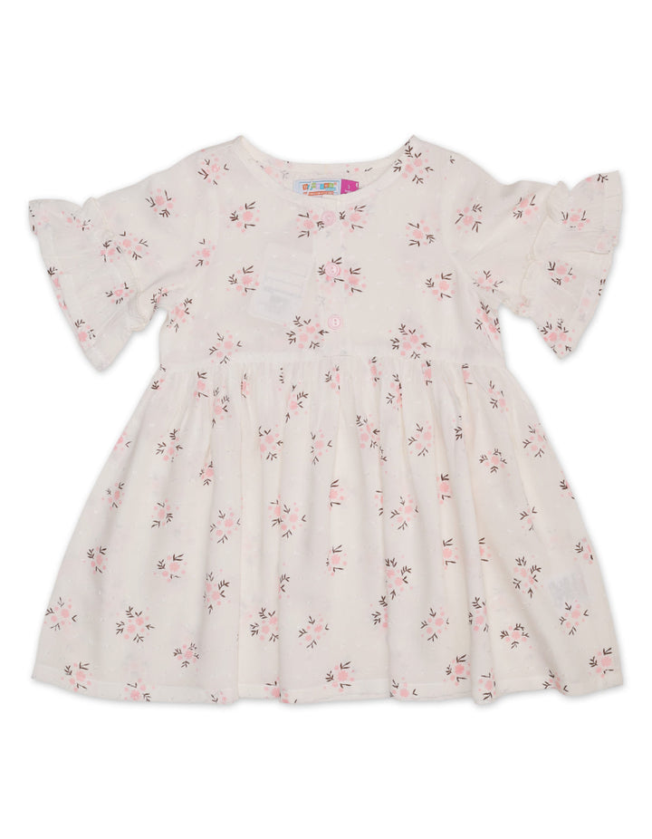 Zubaida's Charming & Delicate Floral Dress - Zubaidas Official™