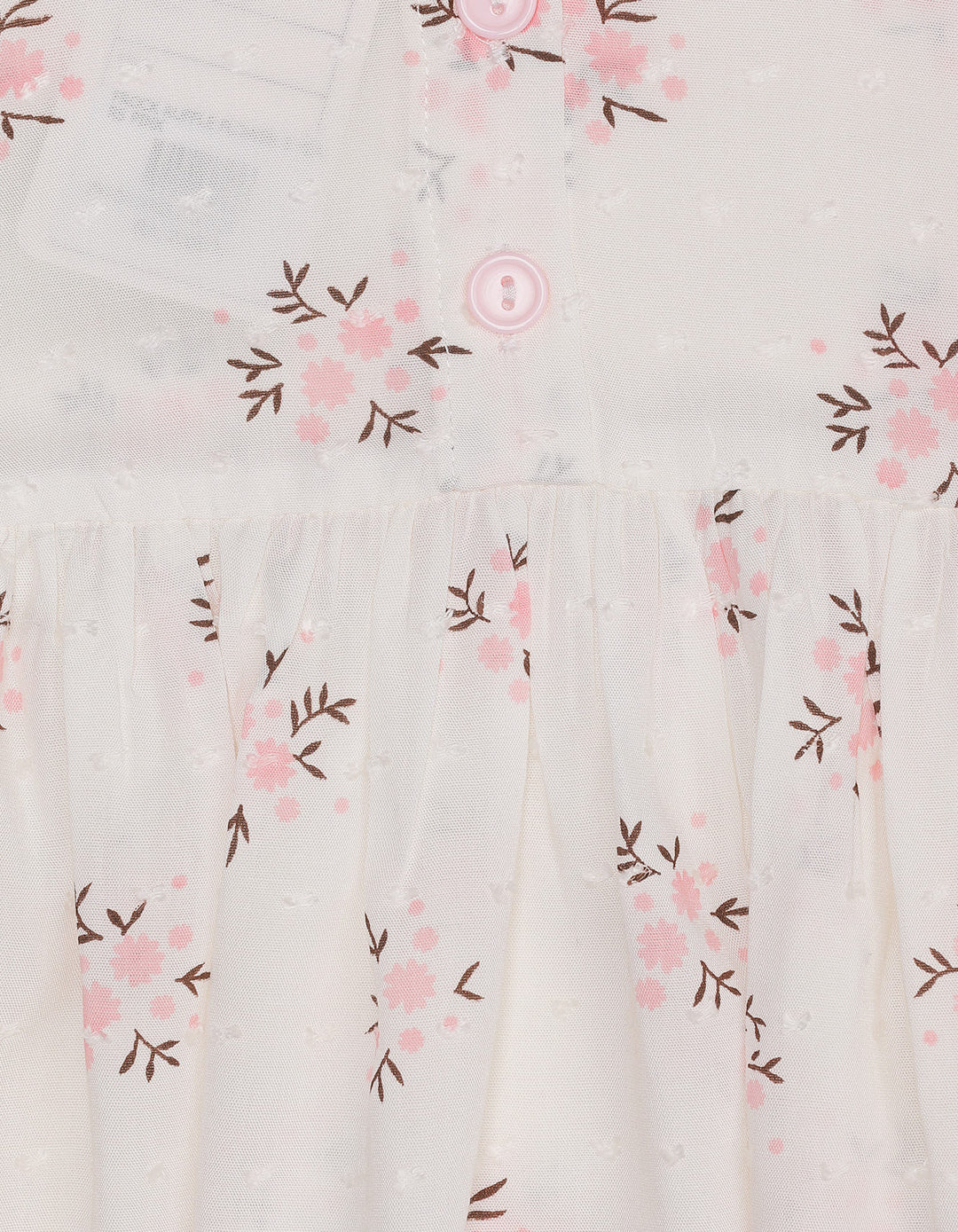 Zubaida's Charming & Delicate Floral Dress - Zubaidas Official™