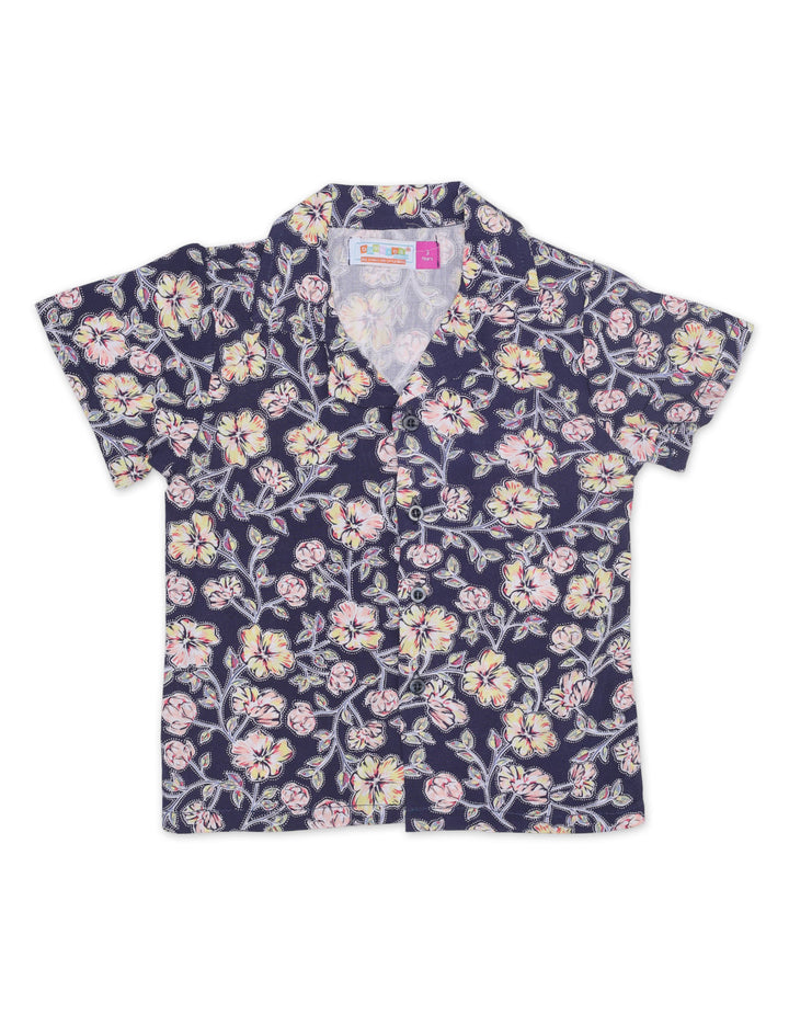 Zubaida's Hawaiian Floral 3 Pcs Suits Set - Zubaidas Official™