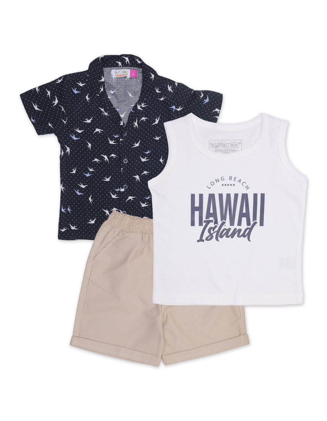 Zubaida's Hawaiian 3 Pcs Suits Set - Zubaidas Official™