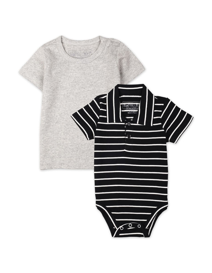 Zubaida's 2 Pcs Polo Bodysuit & T-Shirt - Zubaidas Official™