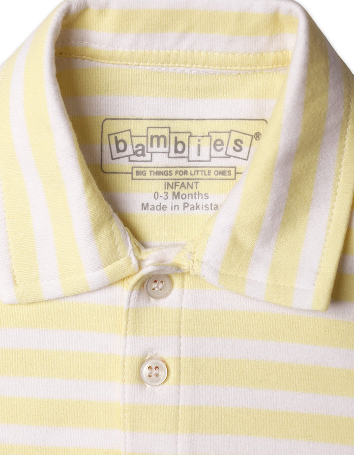 Zubaida's 2 Pcs Polo Bodysuit & T-Shirt - Zubaidas Official™