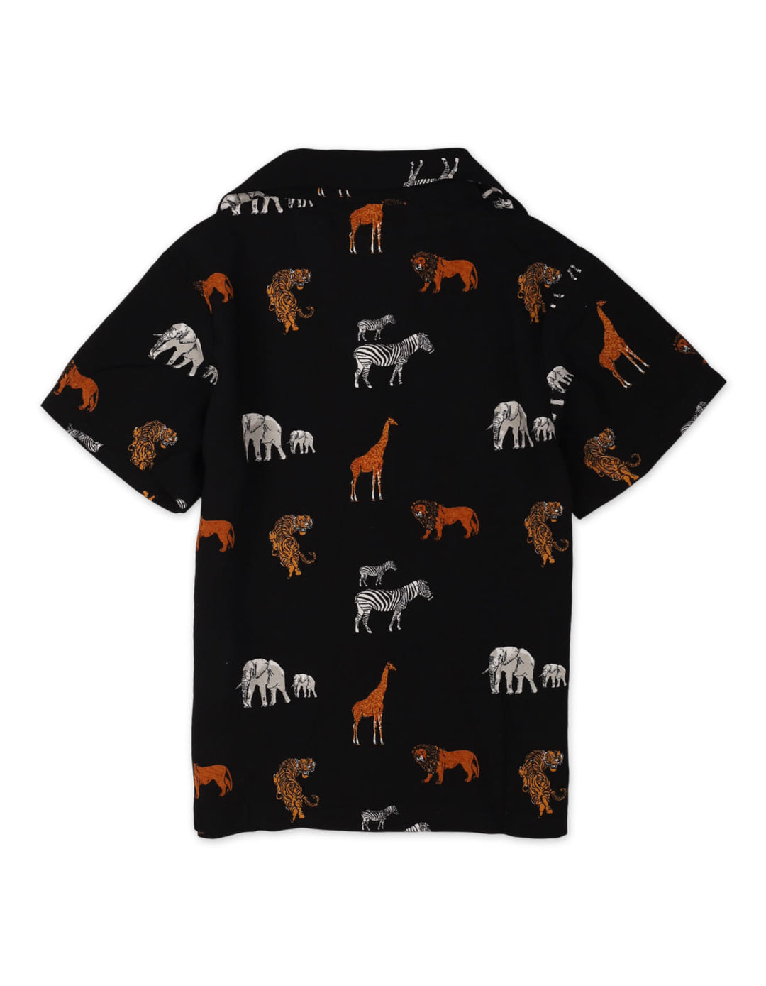 Zubaida's Vibrant "Wildlife Safari" Button-Down Shirt - Zubaidas Official™