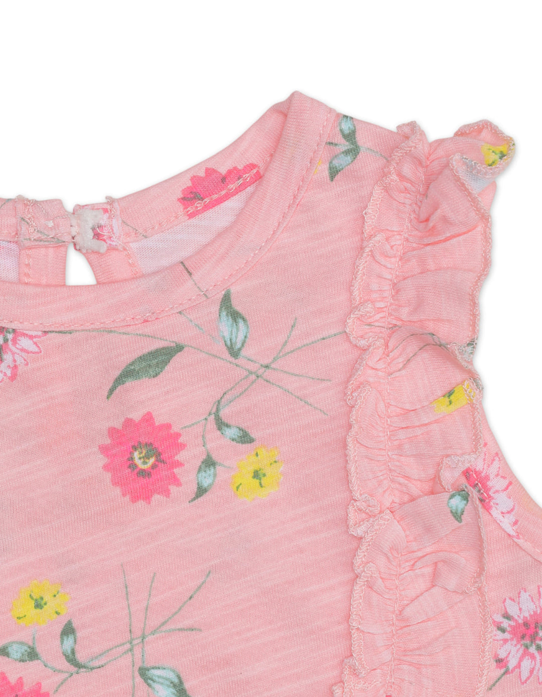 Zubaida's Sleeveless Floral Romper with a coordinating Headband - Zubaidas Official™