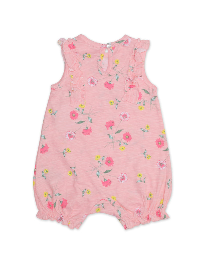 Zubaida's Sleeveless Floral Romper with a coordinating Headband - Zubaidas Official™