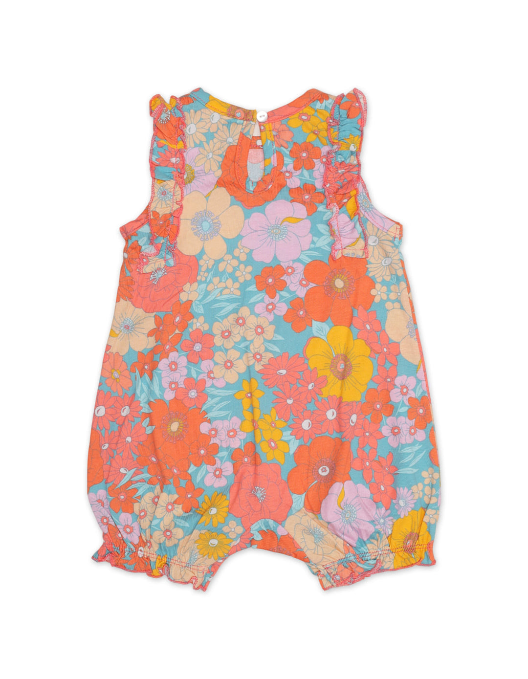 Zubaida's Sleeveless Floral Romper with a coordinating Headband - Zubaidas Official™