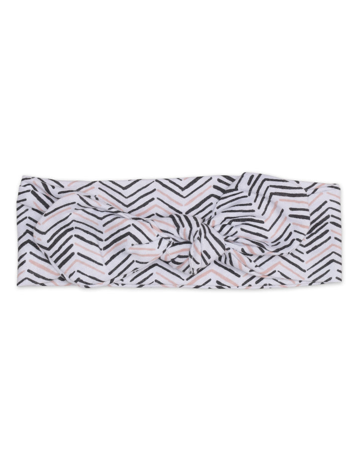 Zubaida's Chevron Sleeveless Jumpsuit with a coordinating Headband - Zubaidas Official™