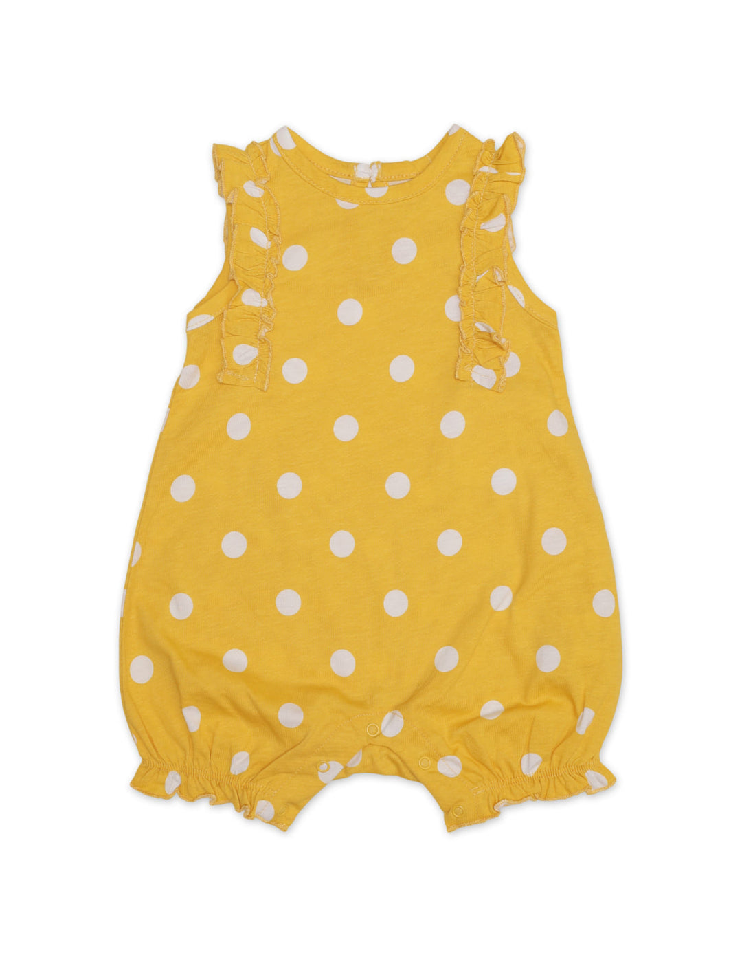 Zubaida's Sleeveless Polka Dots Romper with a coordinating Headband - Zubaidas Official™