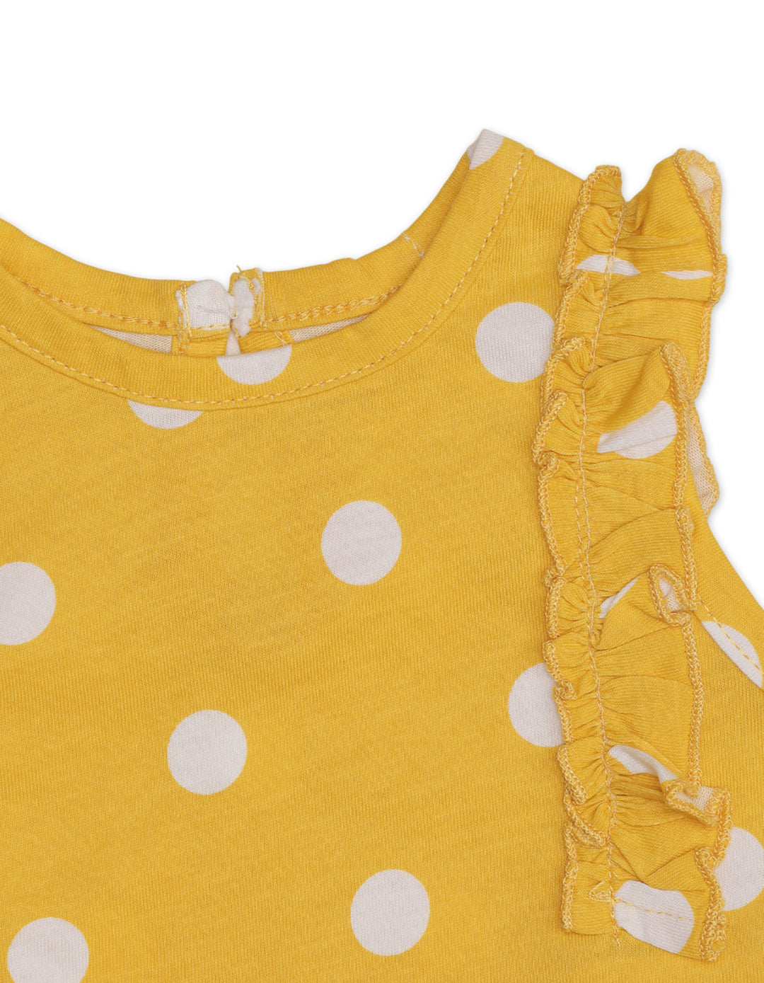 Zubaida's Sleeveless Polka Dots Romper with a coordinating Headband - Zubaidas Official™