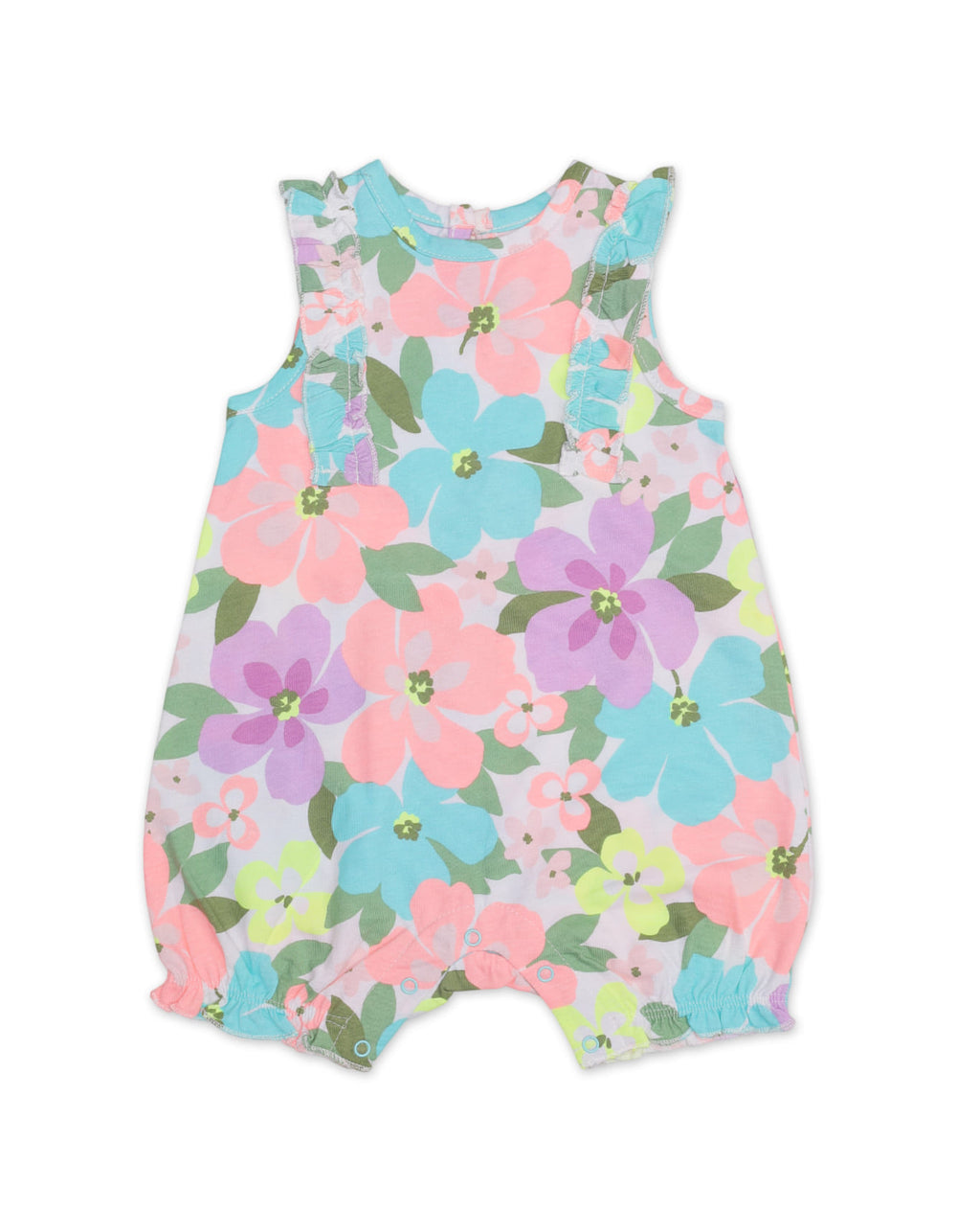 Zubaida's Sleeveless Floral Romper with a coordinating Headband - Zubaidas Official™