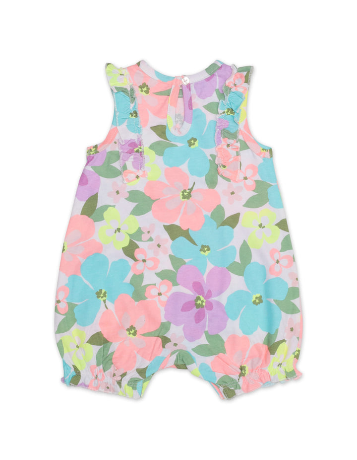 Zubaida's Sleeveless Floral Romper with a coordinating Headband - Zubaidas Official™