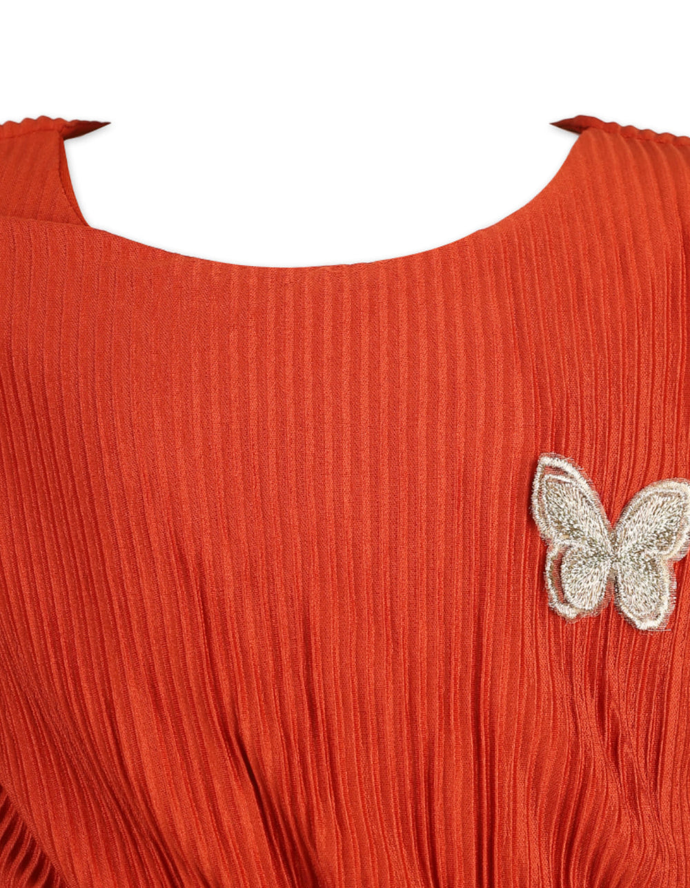 Zubaida's Graceful Pleated Flowing Dress - Zubaidas Official™