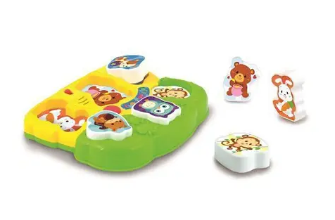 Zubaida's Winfun Lights & Sounds Animal Puzzle - 0771 - Zubaidas Official™