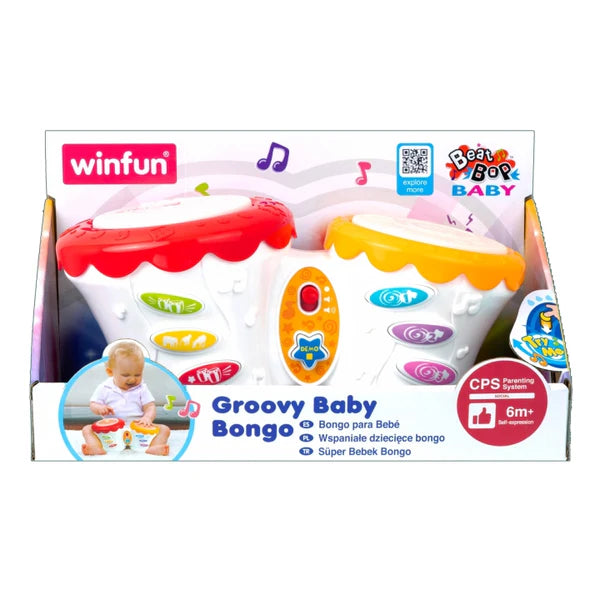 Zubaida's Winfun Groovy Bongo Drum - 2005A-NL - Zubaidas Official™
