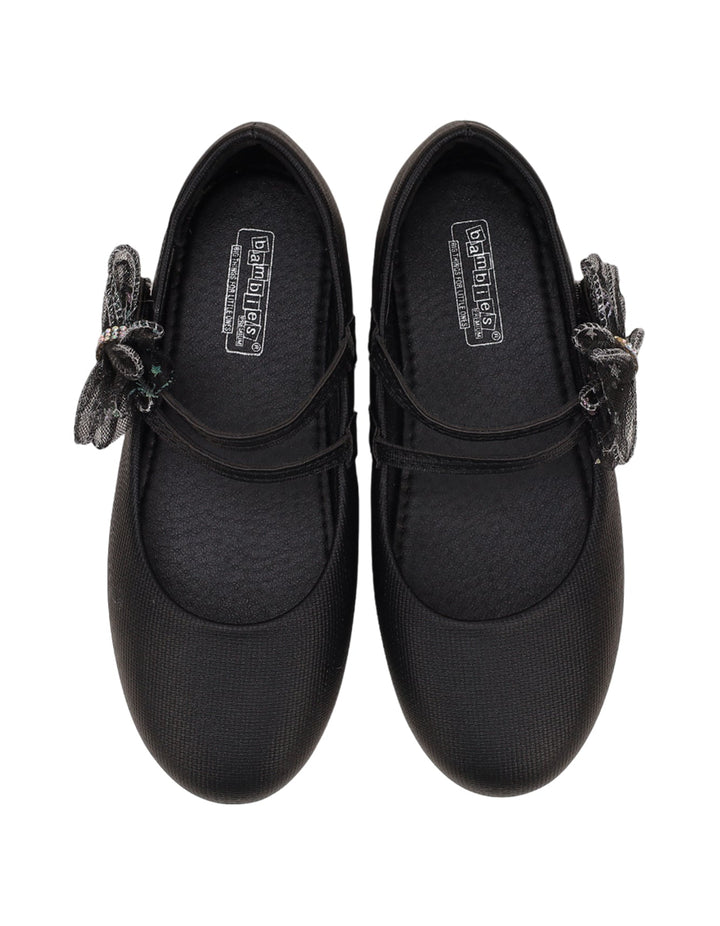Shoes Black Bow Theme for Girls - Toddler - Zubaidas Official™