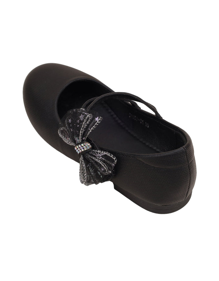 Shoes Black Bow Theme for Girls - Toddler - Zubaidas Official™