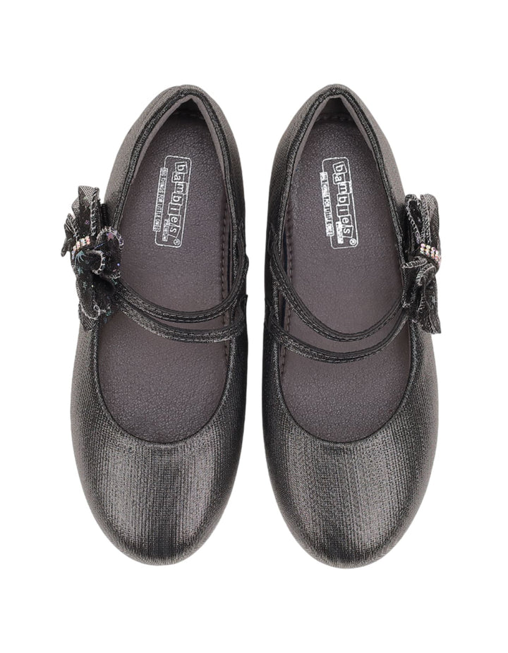 Shoes Gray with Bow Theme for Girls - Toddler - Zubaidas Official™