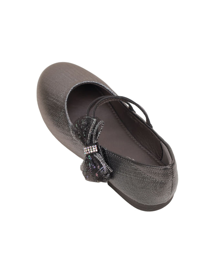 Shoes Gray with Bow Theme for Girls - Toddler - Zubaidas Official™
