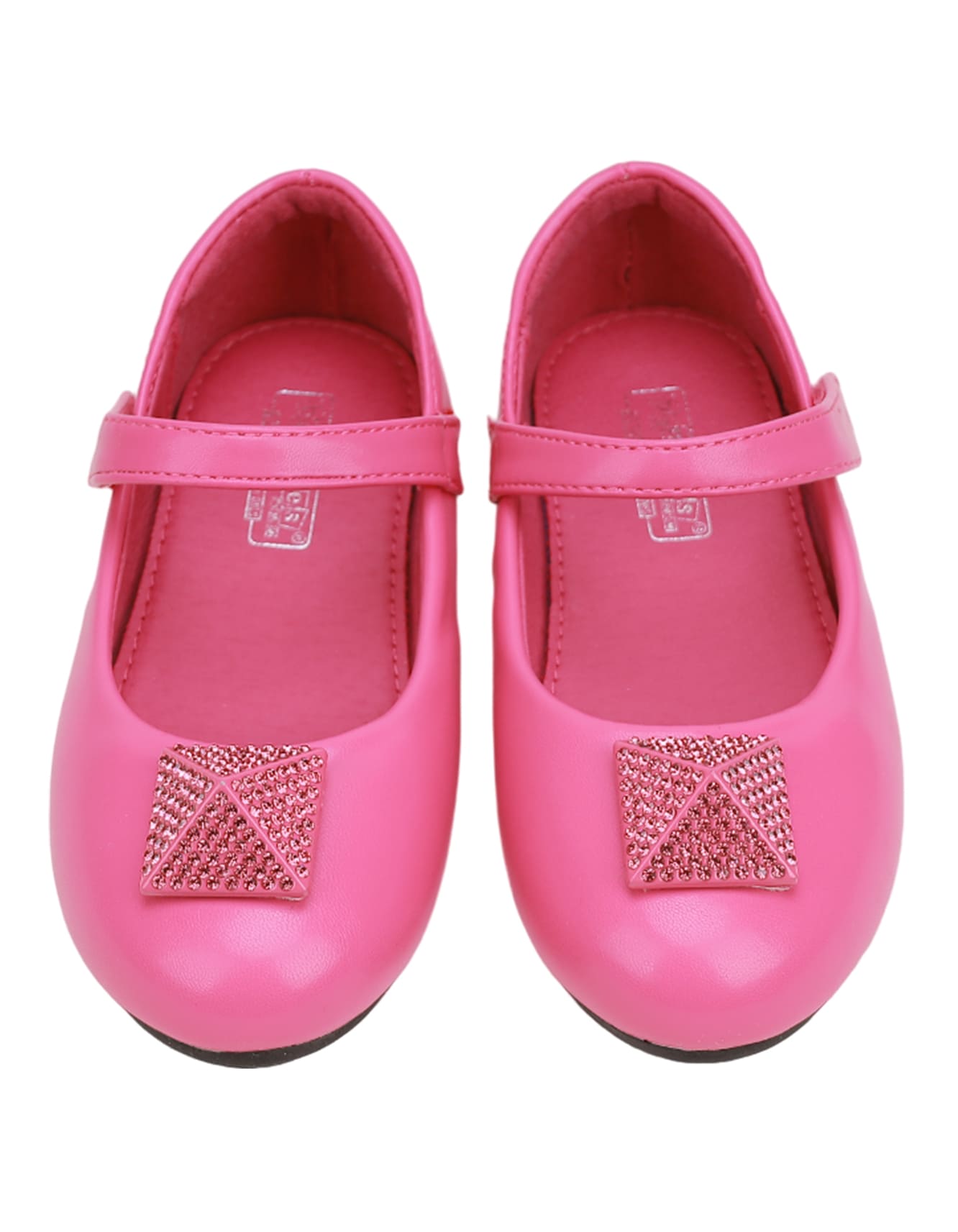 Shoes Pink with Diamontee Motif for Girls Toddler – Zubaidas