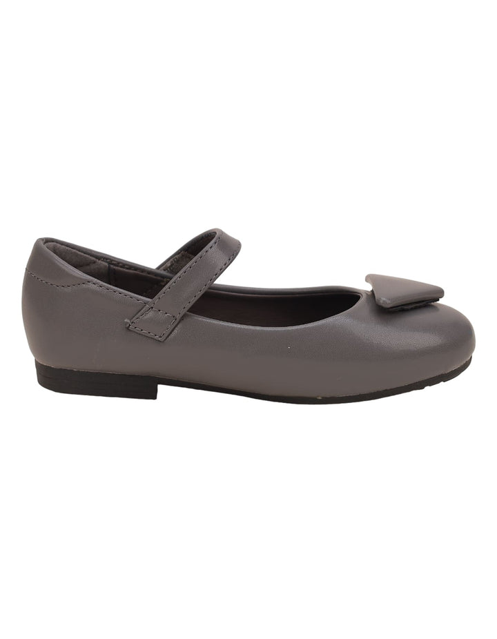 Shoes Gray with Triangle Motif for Girls - Toddler - Zubaidas Official™