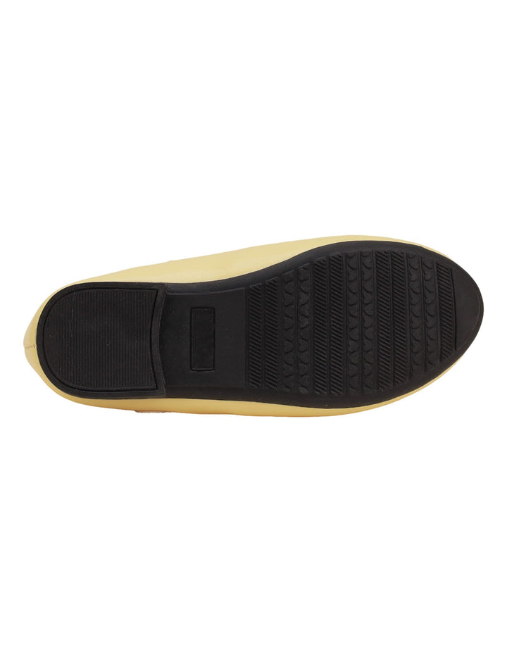 Shoes Yellow with Triangle Motif for Girls - Toddler - Zubaidas Official™