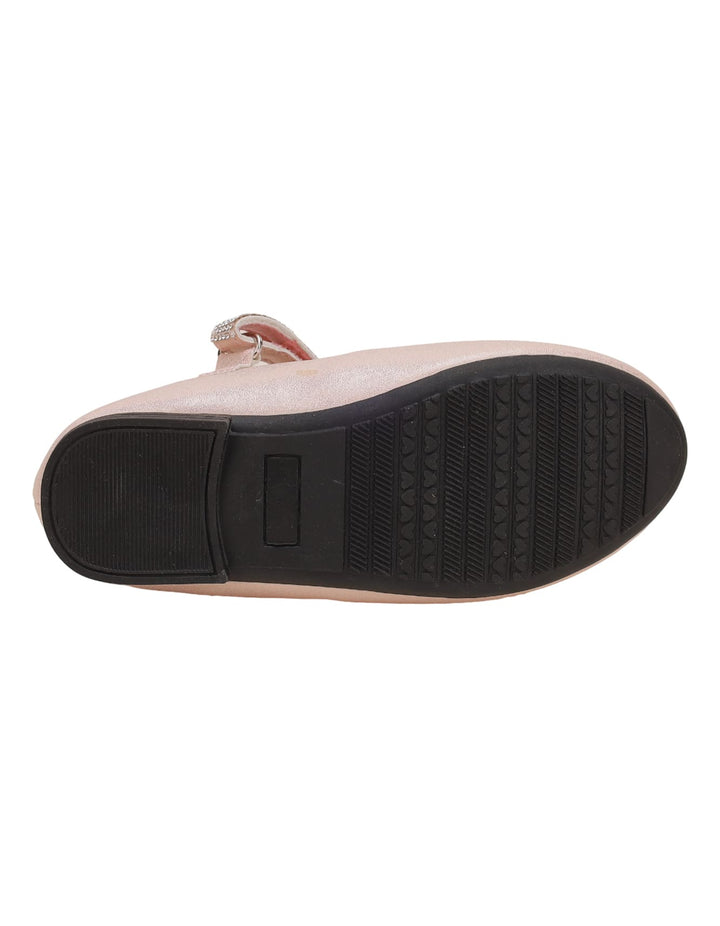 Shoes Shiny Pink with Diamontee Straps for Girls - Toddler - Zubaidas Official™