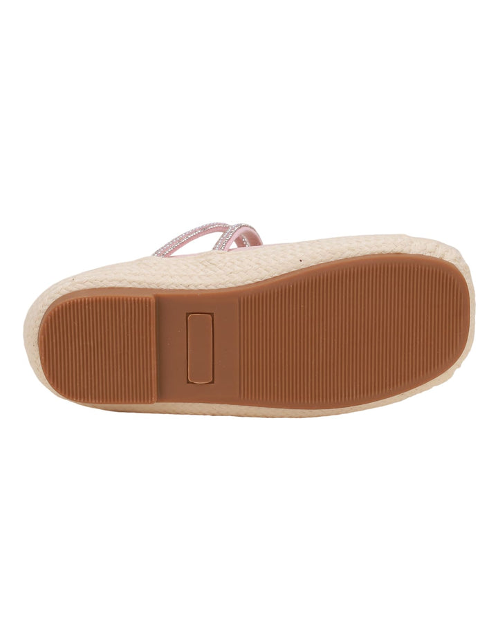 Shoes Pink with Diamontees & Bow Theme for Girls - Kids - Zubaidas Official™