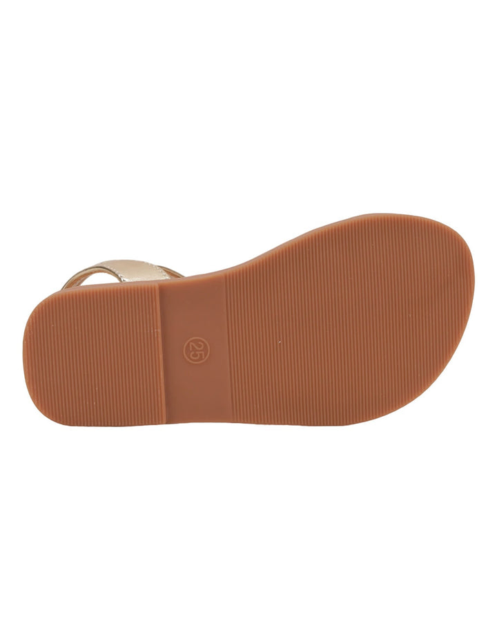 Sandal Golden with Diamontees for Girls - Infant - Zubaidas Official™