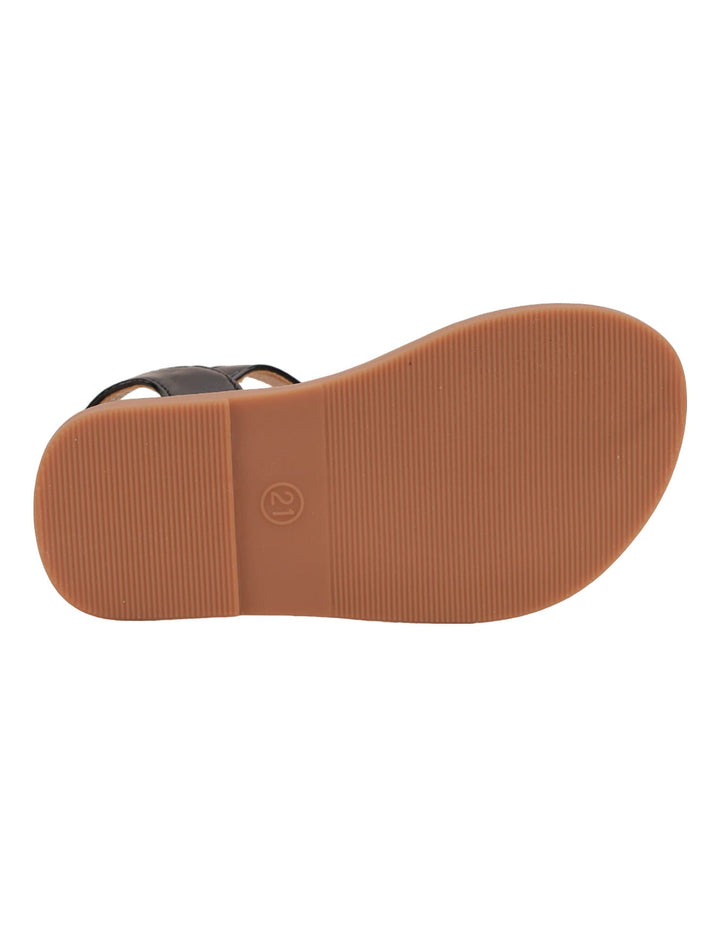 Sandal Black with Diamontees for Girls - Kids - Zubaidas Official™