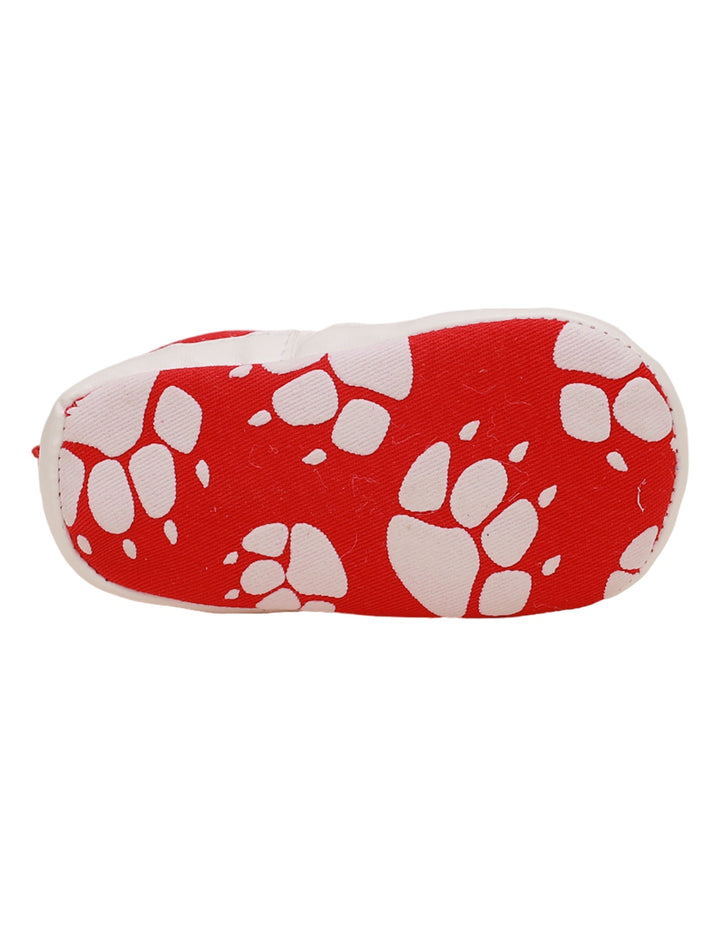 Booties Red & White for Boys - Zubaidas Official™