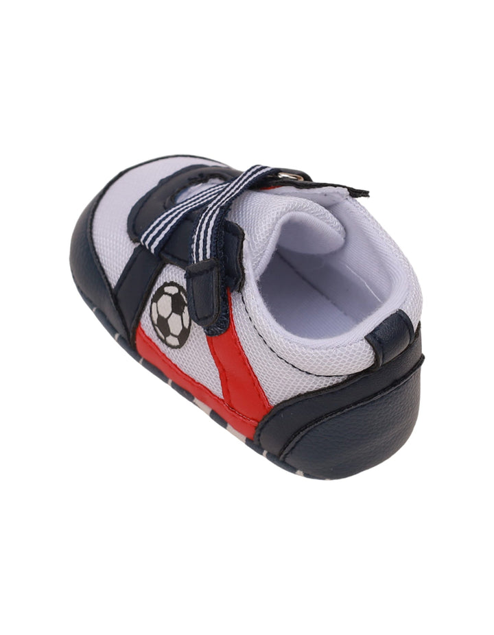Booties Navy with Football Theme for Boys - Zubaidas Official™