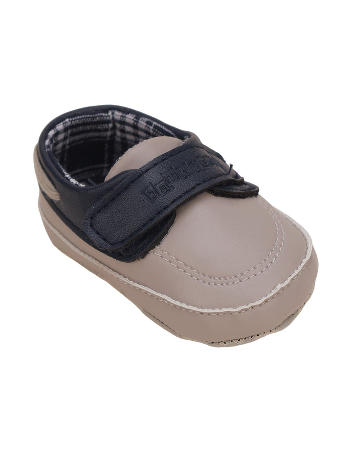 Booties Gray with Navy Blue Theme for Boys - Zubaidas Official™
