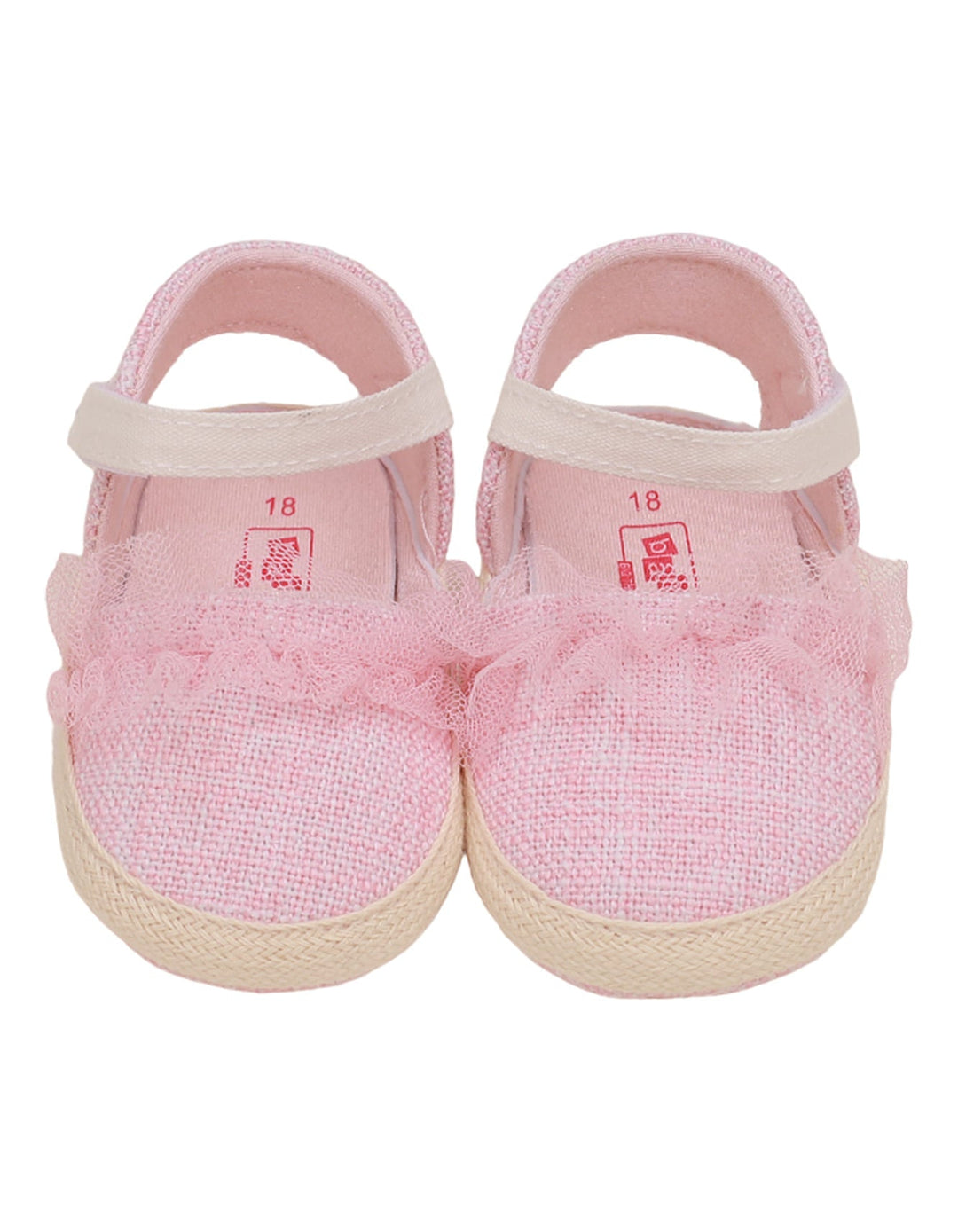 Booties Pink & White for Girls - Zubaidas Official™