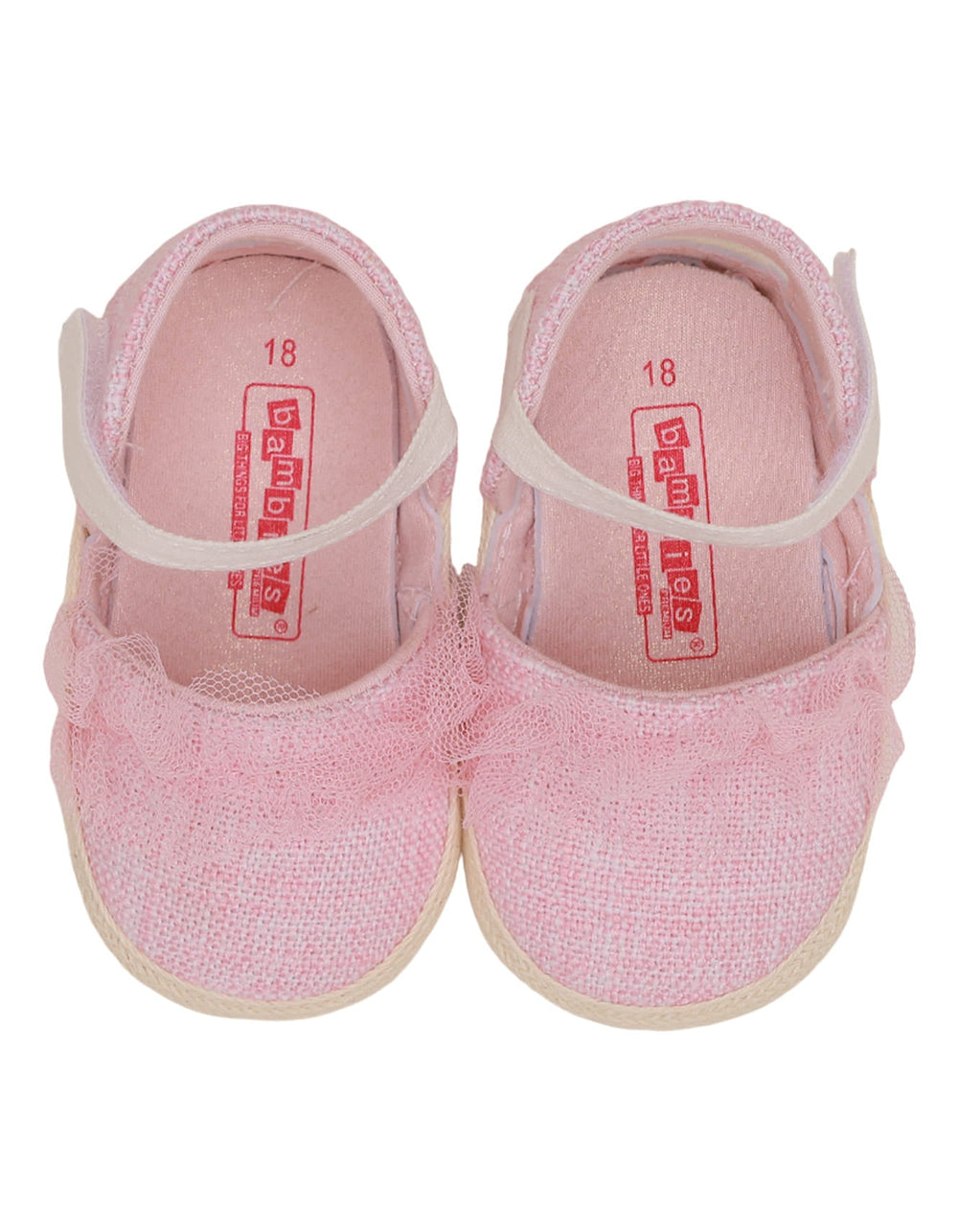 Booties Pink & White for Girls - Zubaidas Official™