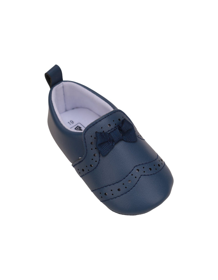 Booties Navy Blue with Bow Theme for Girls - Zubaidas Official™