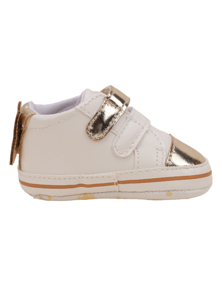Booties Gold & White for Girls - Zubaidas Official™