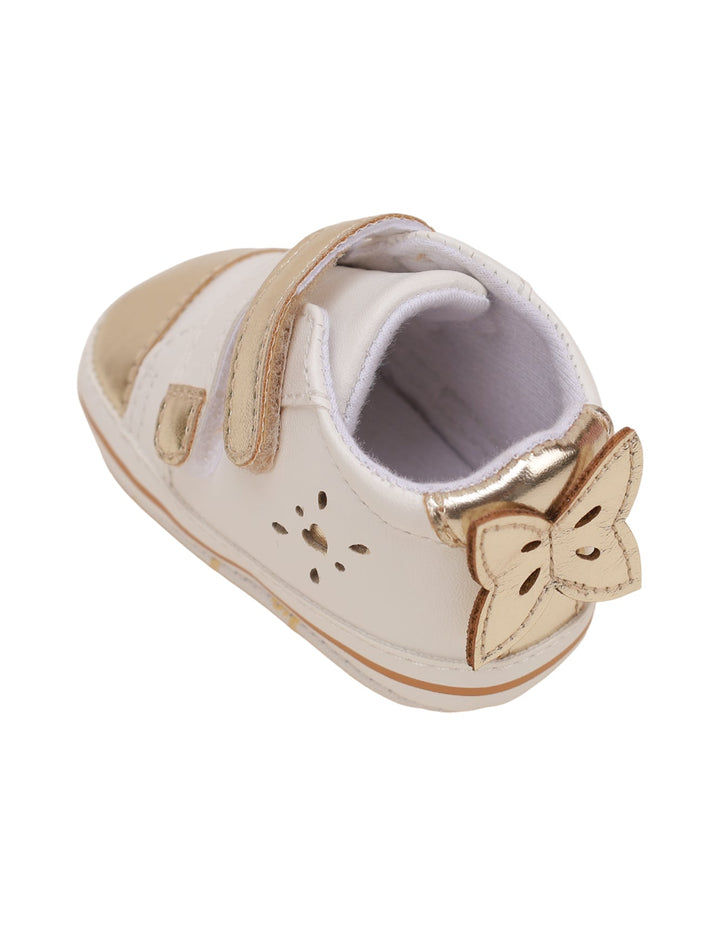 Booties Gold & White for Girls - Zubaidas Official™