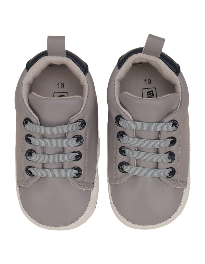 Booties Gray with Laces for Boys - Zubaidas Official™