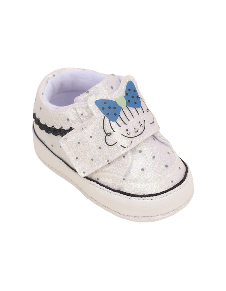 Booties White & Silver for Girls - Zubaidas Official™