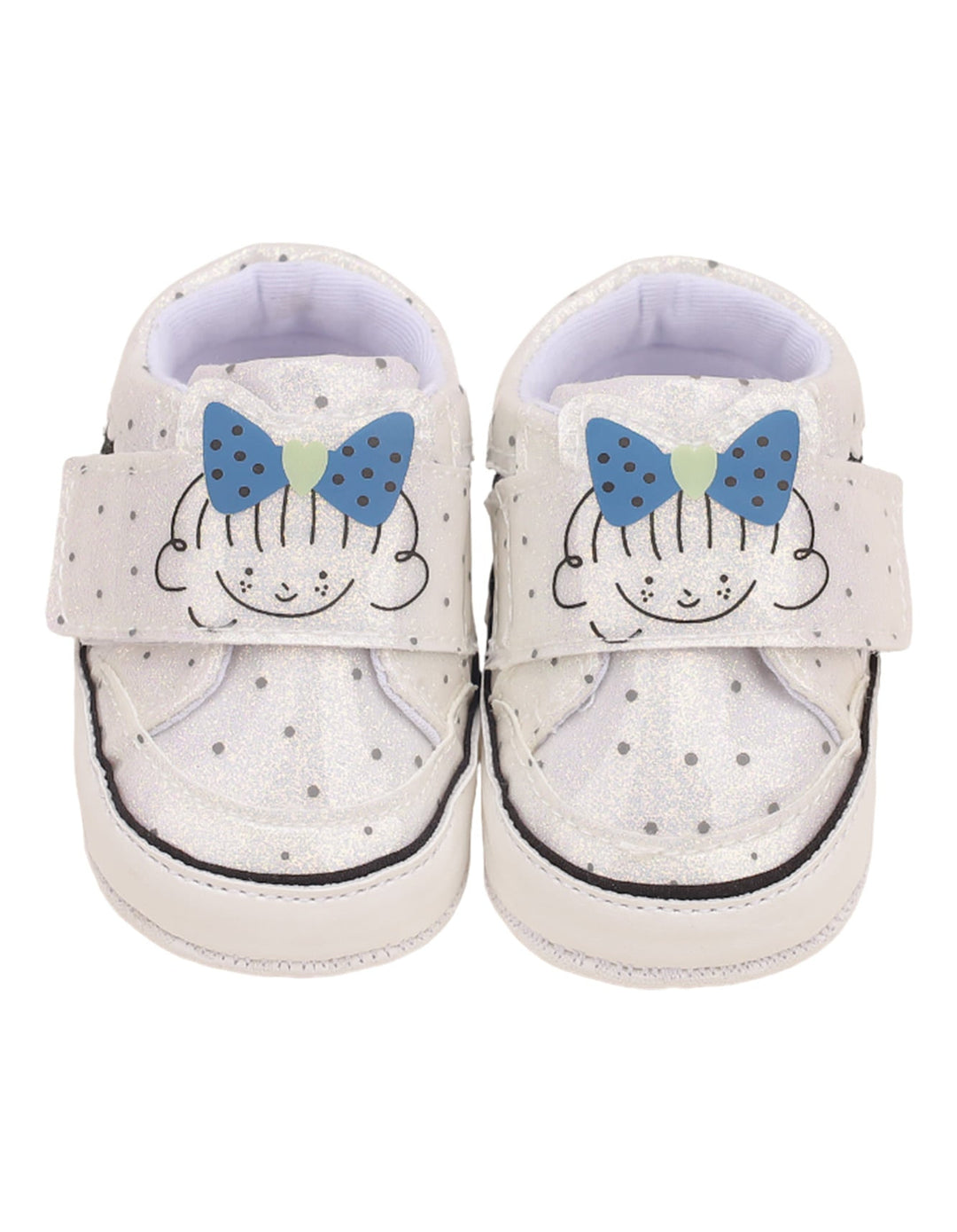 Booties White & Silver for Girls - Zubaidas Official™
